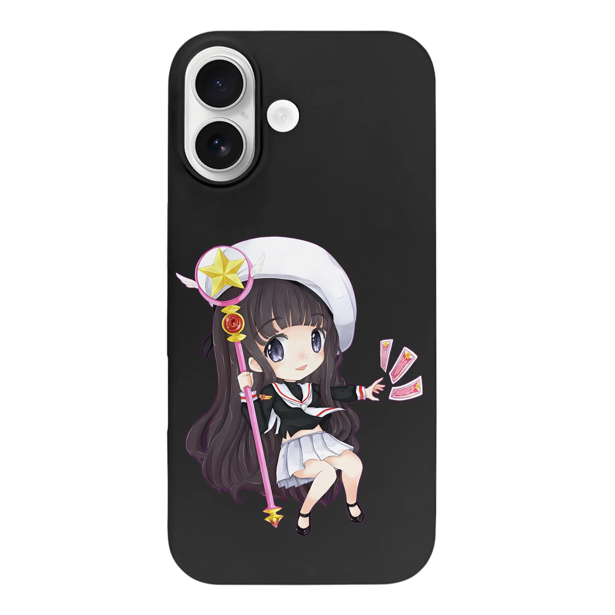 カードキャプターさくら グッズ,大道寺知世 - iPhone 17 シリーズ シリコンケース 薄型 耐衝撃 指紋防止 ソフトタッチカバー 精密フィット 傷防止 保護ケース iPhone 17/17 Air/17 Pro/17 Pro Max 対応